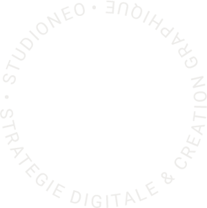 Badge StudioNeo, Stratégie Digitale & Création Graphique