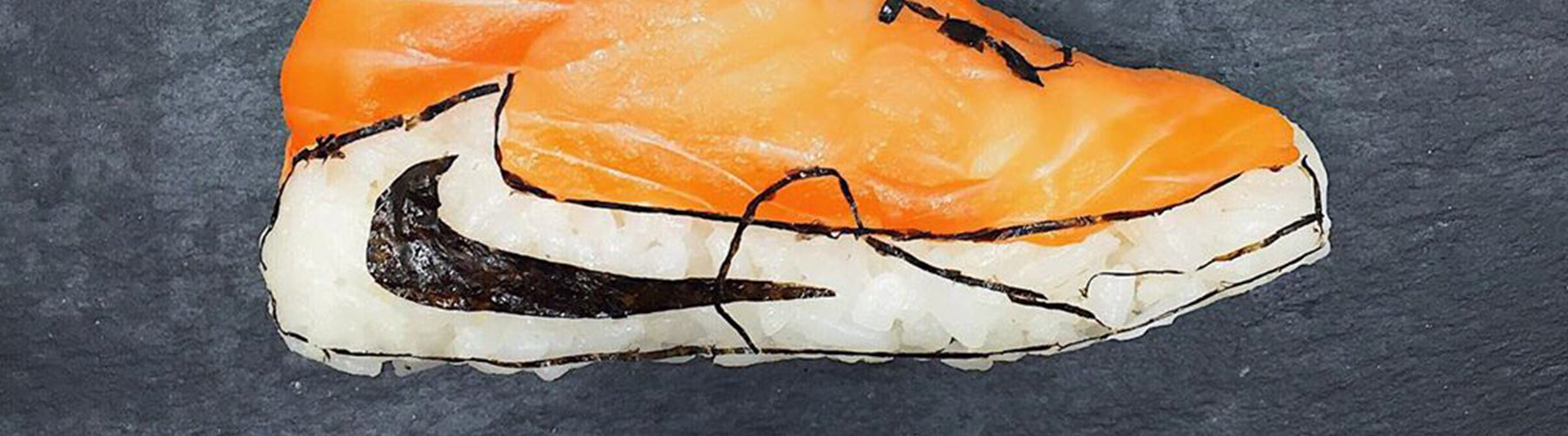 Des chaussures en sushi par Yujia Hu