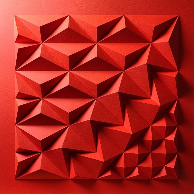 Matthew Shlian, sculpture en papier 3