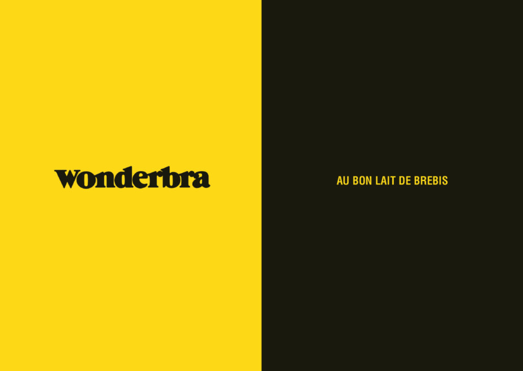 Mashup de publicité entre Wonderbra et Salakis - Toutes des pubs